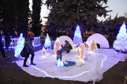 El pasaje navideño tiene varios escenarios y atracciones para todos los gustos y edades. 