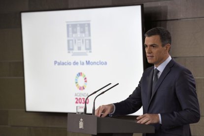 El presidente del Gobierno, Pedro Sánchez.