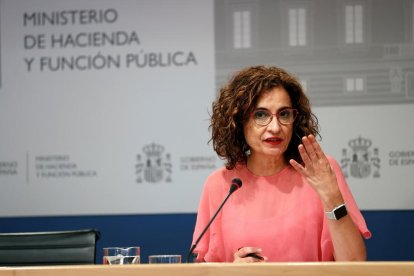 María Jesús Montero.