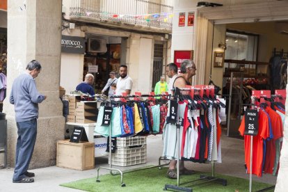 Uno de los comercios que participó en el ‘Ganga Days’ de Tàrrega.