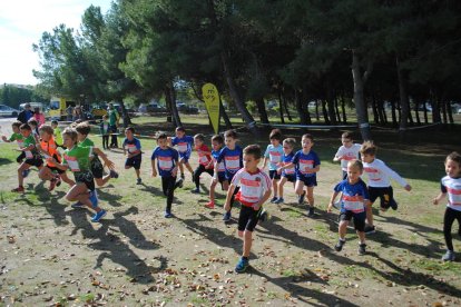 Casi 400 atletas en el cross del Pla d’Urgell 