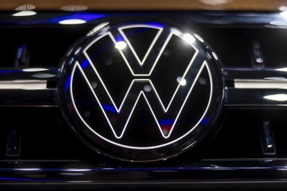 Logo del grup automobilístic alemany Volkswagen.