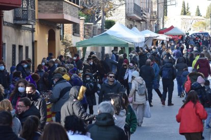 La fira d’Àger va comptar amb un bon nivell d’afluència.