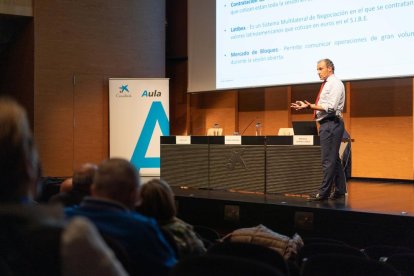 Un momento de la jornada de formación celebrada ayer en Lleida.