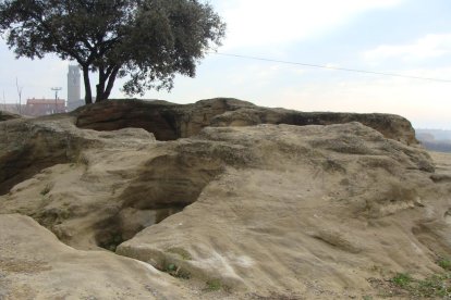 Imatge de la zona dels Trullets de Benavent.