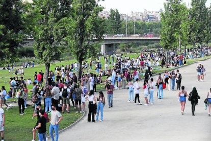 L’organització va disposar seients per a cada concert.