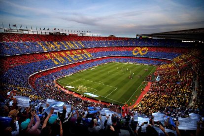 El Camp Nou podrà acollir 40.000 espectadors amb les mesures que entren en vigor divendres.