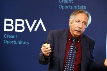 El director de l’Anuari del BBVA, Josep Oliver.