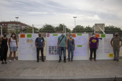 Presentació del resultat del procés participatiu per al pati.