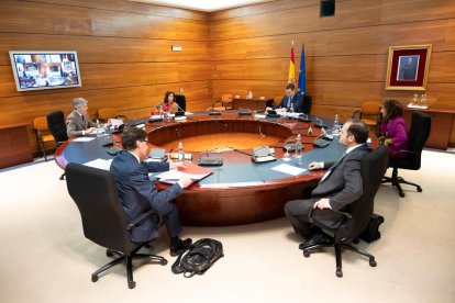 El consell de ministres d'aquest dimarts.