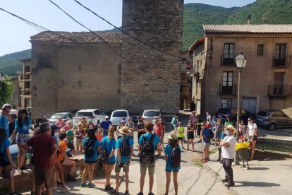 Jóvenes crean una ruta sobre las leyendas en Sarroca de Bellera