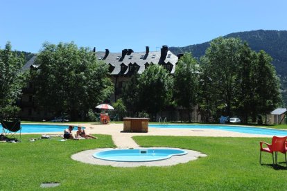 Imatge d’arxiu de les piscines del Pla de l’Ermita.