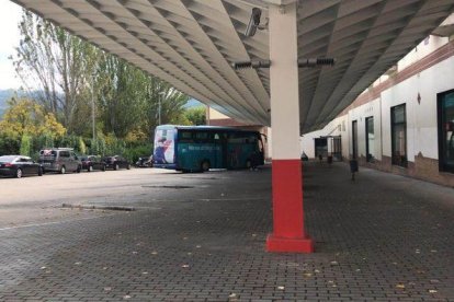 L'estació d'autobusos de la Seu d'Urgell.