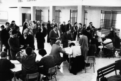 La participación en Lleida ciudad superó escasamente el 52% en 1979. En la provincia fue del 60%.