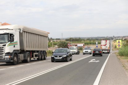 La N-240 tras liberarse los peajes el pasado día 1.