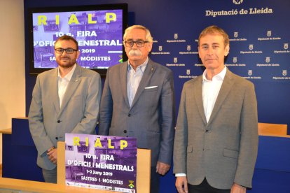 Presentación de la décima edición de la feria artesana de Rialp. 