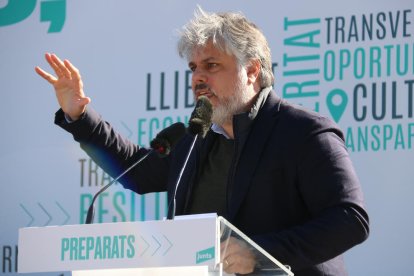 El president parlamentari de Junts per Catalunya, Albert Batet.