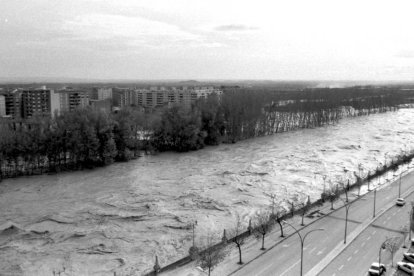 Riuada del 1982 a Lleida.