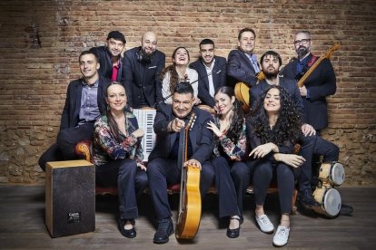 Sabor de Gràcia, un dels grups del festival Tradicionàrius.