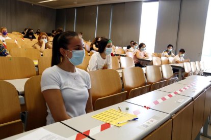 Arranca la selectividad en Lleida con 13 aulas menos que el 2020 a pesar de haber cien alumnos más