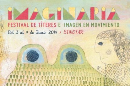 Cartell del Festival de Titelles Imaginària de Binéfar