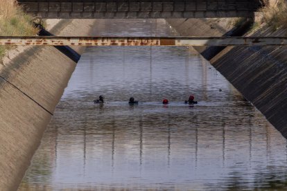 Imagen de la búsqueda en el interior canal. 