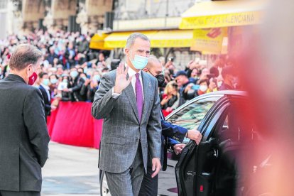 El rei Felip VI, en una fotografia d’arxiu.