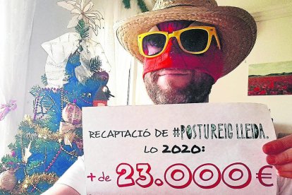 Postureig Lleida recapta més de 23.000 euros per a finalitats solidàries