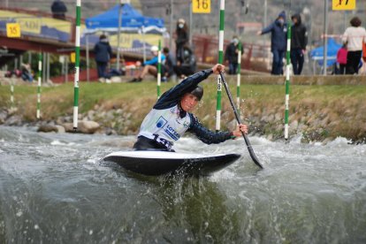 Núria Vilarrubla, en una competición.