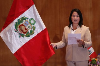 Keiko Fujimori.