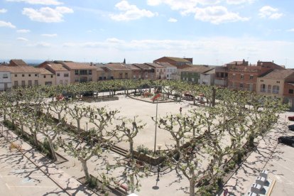 La reforma de la plaza Planell de Linyola pretende adaptarla a las nuevas necesidades. 