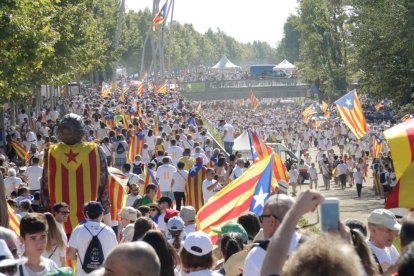 El independentismo se moviliza este sábado por la Diada con la vista puesta en la mesa de diálogo