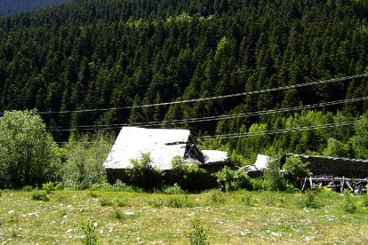 Imatge d’arxiu de la Borda d’Andreuet.