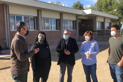 Visita del consell al centre d’educació especial Siloé.