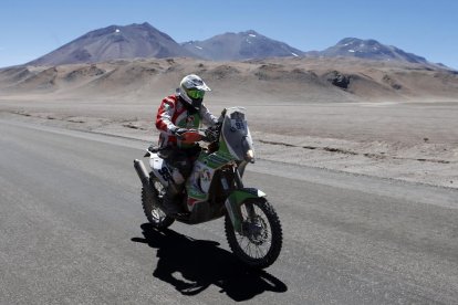 El pilot francès Pierre Cherpin, en una imatge d'arxiu.