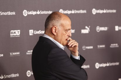 Javier Tebas, presidente de la Liga, respondió ayer a la Federación.