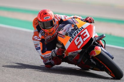 Marc Márquez, en MotorLand