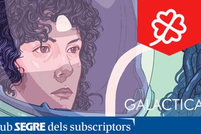 El cartell de la VI edició del Galacticat, la Mostra de Cinema Fantàstic i de Terror de Ponent.