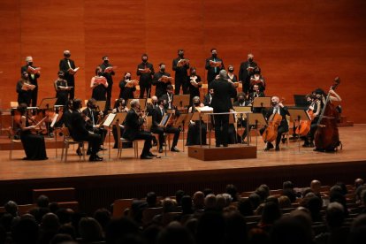 Un concierto en el Auditorio de Lleida.