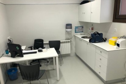 Una de las estancias del nuevo consultorio médico. 