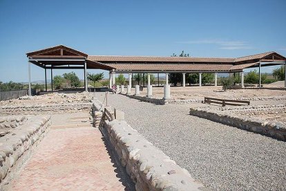 Imagen de archivo de la villa romana de El Romeral de Albesa. 