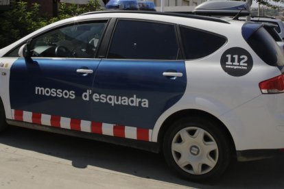 Un cotxe de Mossos d'Esquadra