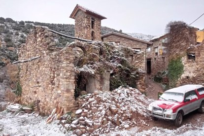 L’església de Sant Jaume d’Envall, que el bisbat ha accedit a cedir a l’ajuntament.