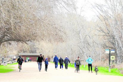 Imatge d'arxiu d'una de les entrades del Parc de la Mitjana de Lleida.