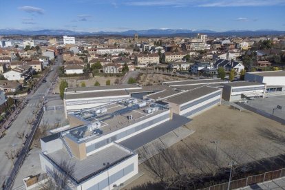 Vista aèria de l’Institut Guissona.