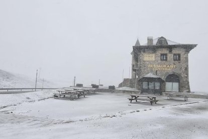 La nevada al port de la Bonaigua.