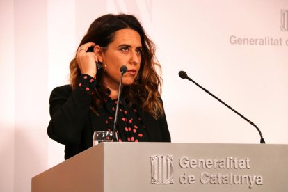 La portaveu del Govern, Patrícia Plaja