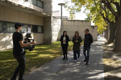 Núria Sirvent conocerá Balàfia junto al alcalde y Jordina Freixanet.