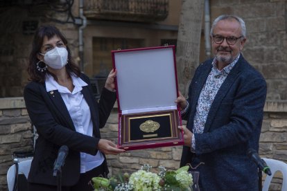 L’escenògraf Llorenç Corbella va pronunciar el pregó.