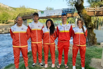 Jiménez, Eric Gilart, Alba Oronich, Alan Padilla y Andrea Agüera.